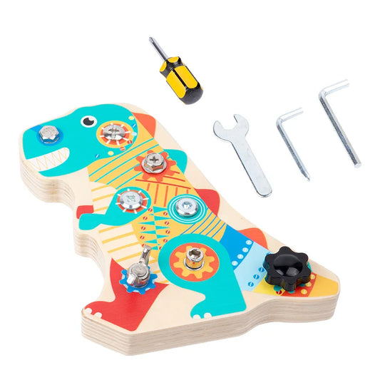 Montessori Manipulation Screwdriver Board Set